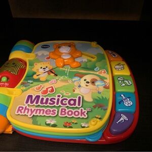 VTech Musical Rhymes Book Multicolour Kids Toy